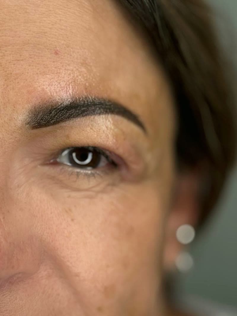 Powderbrows — Nachher